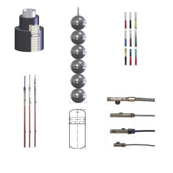 Tilleggsutstyr magnetisk nivåindikator VLI