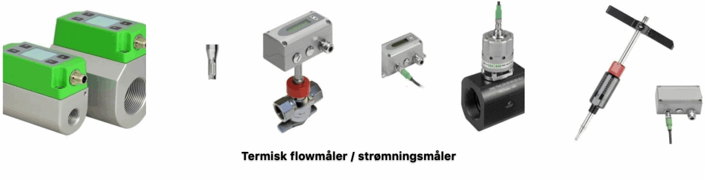 termisk flowmåler